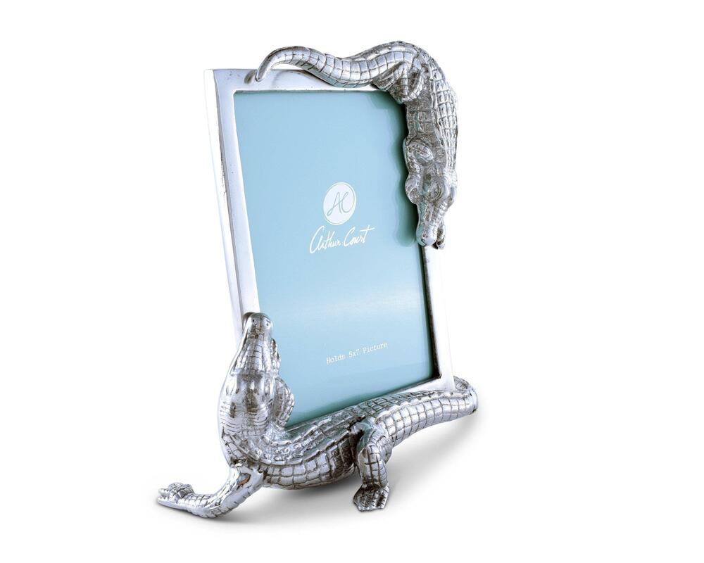 Alligator Photo Frame by Arthur Court Designs 2
