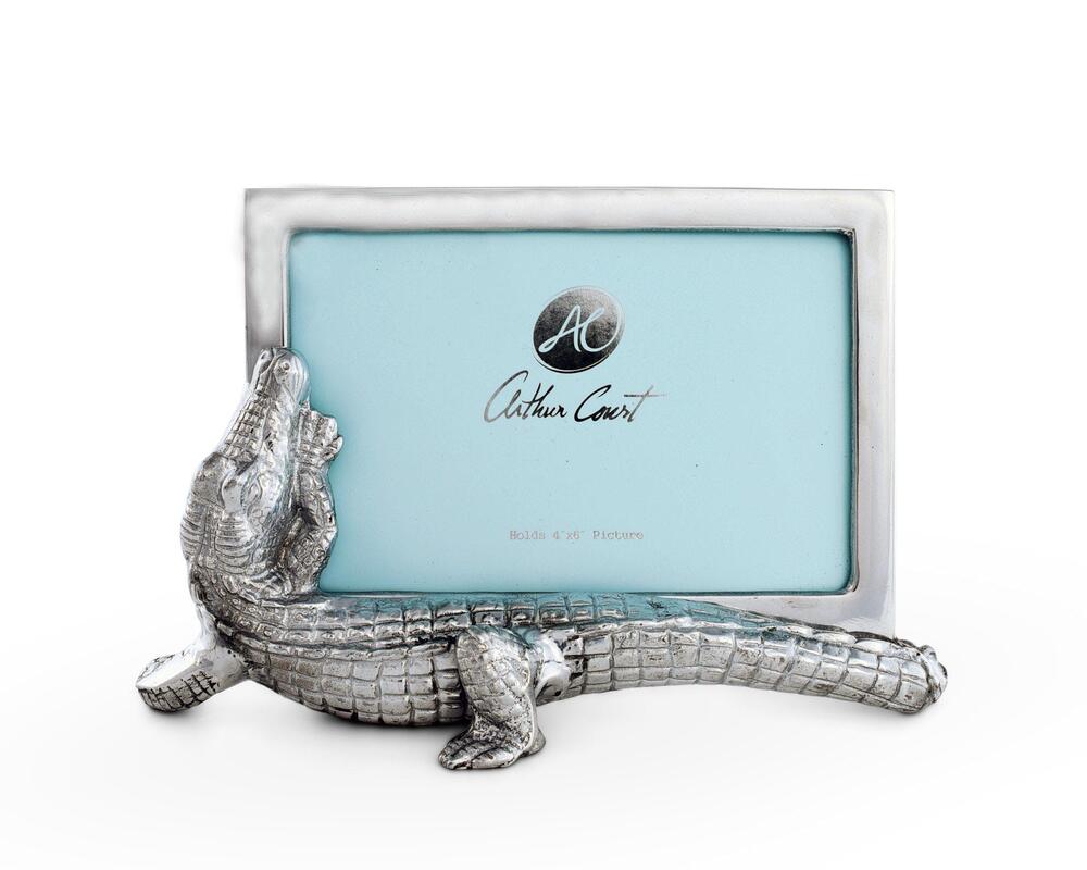 Alligator Photo Frame by Arthur Court Designs 3