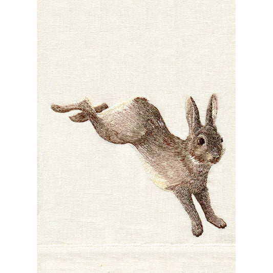 Anali - Rabbit Linen Guest Towel