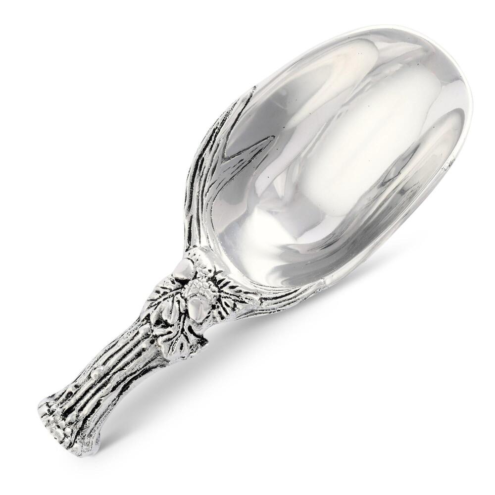 Antler and Oak Leaf Ice Scoop by Arthur Court Designs 1