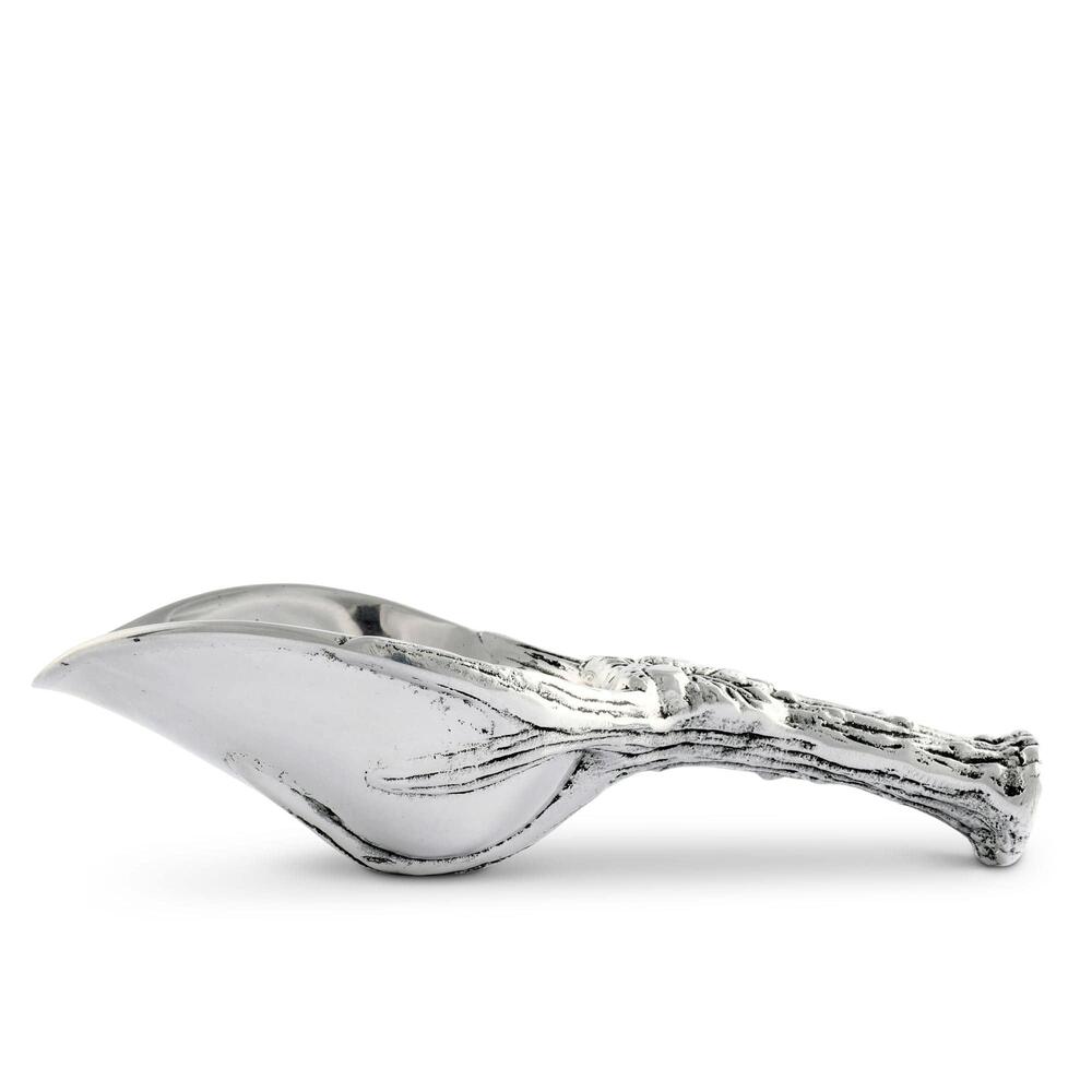 Antler and Oak Leaf Ice Scoop by Arthur Court Designs 3