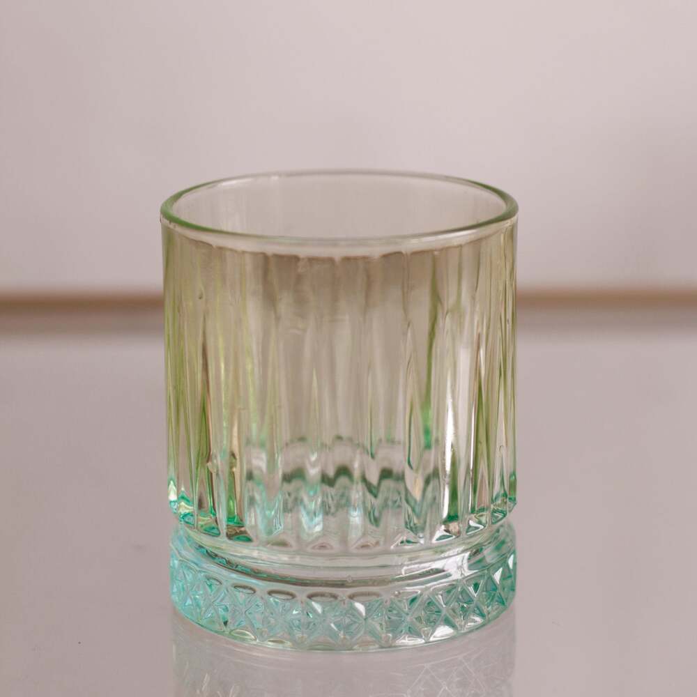 Aquarelle Double Old Fashioned Glass Set of 4 - Multi by Beatriz Ball