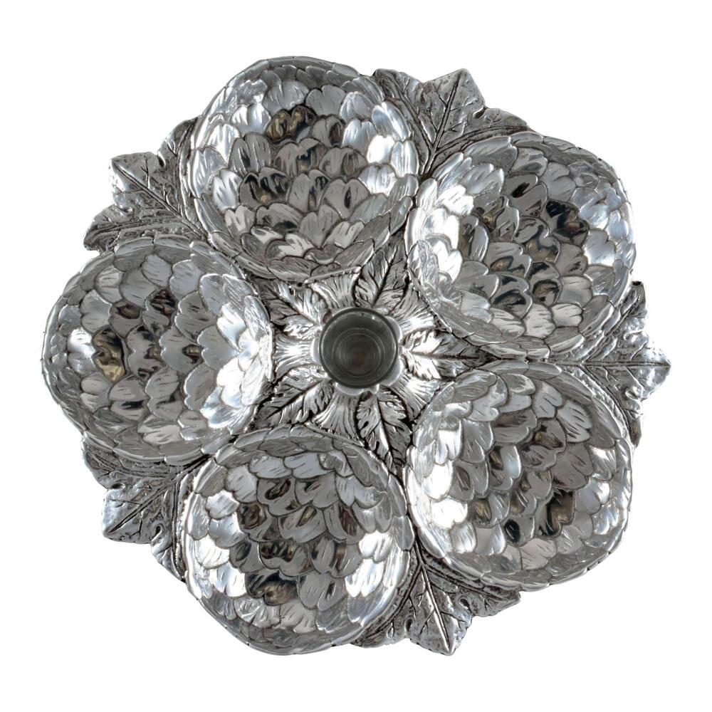 Artichoke 5 Section Snack Tray by Arthur Court Designs 6