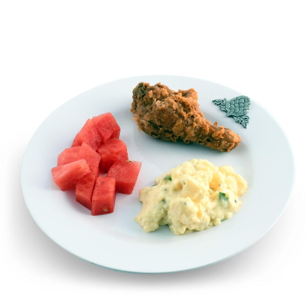 Artichoke Melamine Lunch Plates - Set of 4 by Arthur Court Designs 1