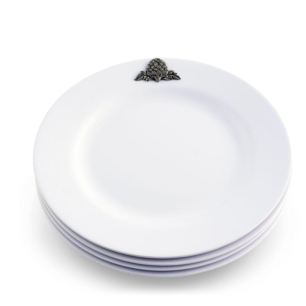 Artichoke Melamine Lunch Plates - Set of 4 by Arthur Court Designs 3