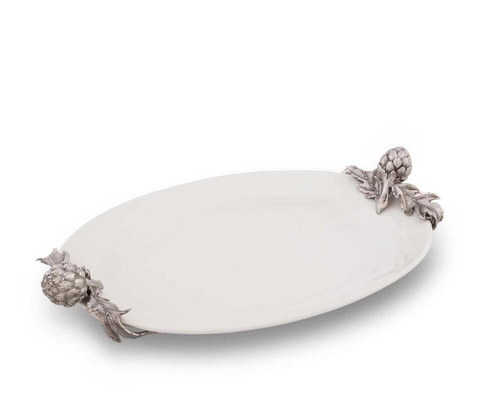 Artichoke Stoneware Deep Tray by Vagabond House 1
