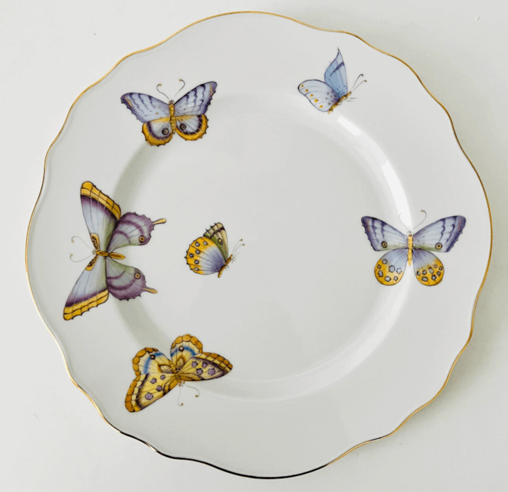 AT7 - Butterflies! Collection Dinner Plate by Anna Weatherley