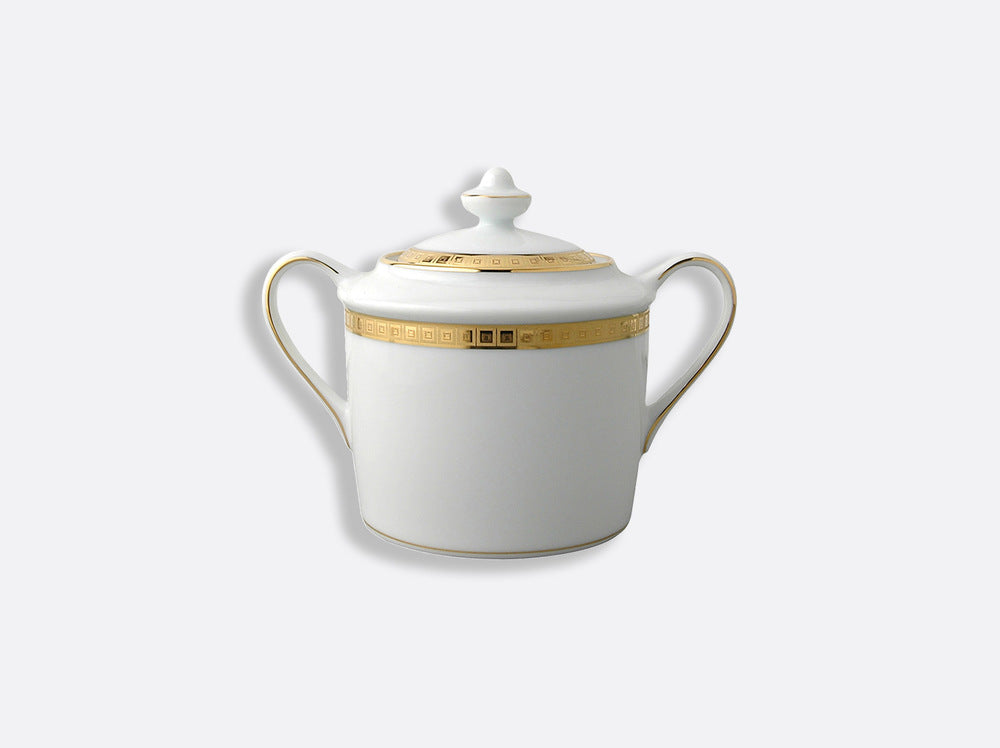 Athena Gold Sugar Bowl 6 Cups 6.8 Oz by Bernardaud