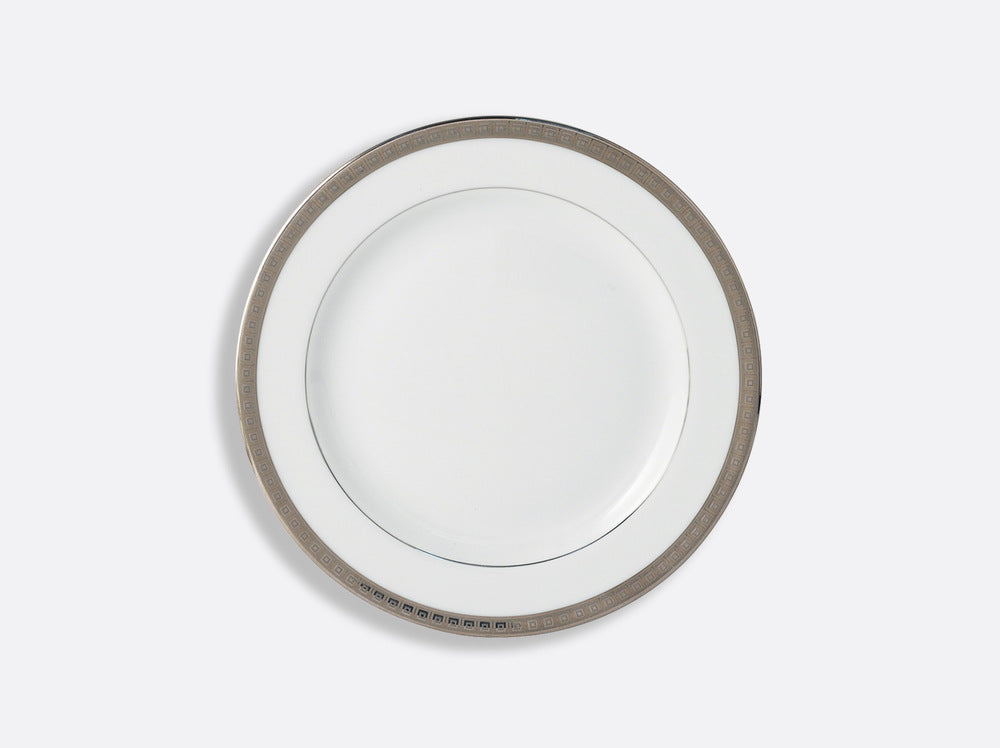 Athena Platinum Dessert Plate 7.5" by Bernardaud