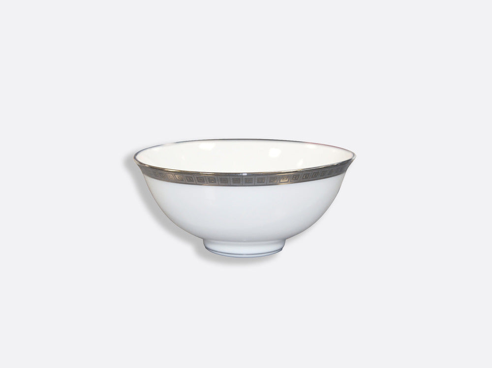 Athena Platinum Rice Bowl 5" by Bernardaud