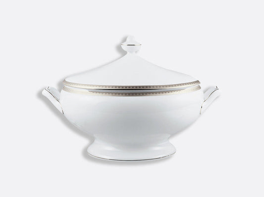 Athena Platinum Soup Tureen 2Qt by Bernardaud