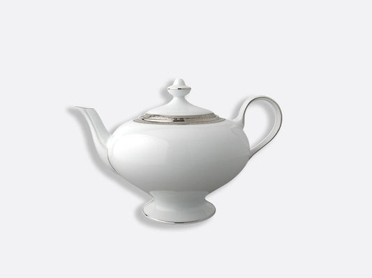 Athena Platinum Teapot 12 Cups 25.4 Oz by Bernardaud