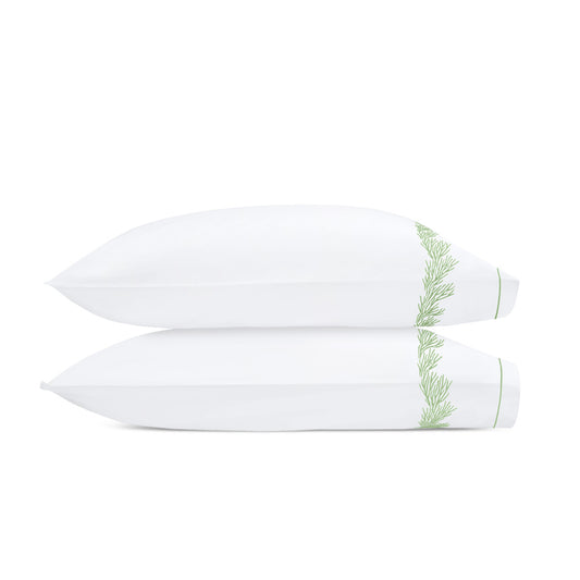 Atoll Pillowcase Pair Grasshopper