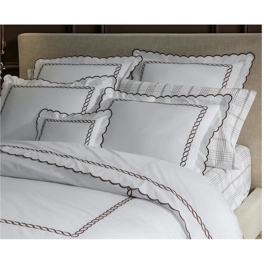 August Plaid Fitted Sheet Navy 8