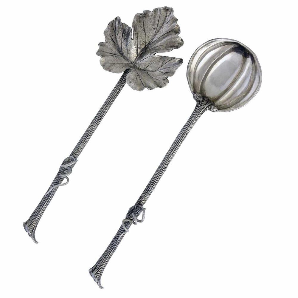 Autumn Vine Salad Server Set by Vagabond House