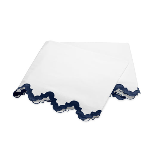 Aziza Flat Sheet Navy
