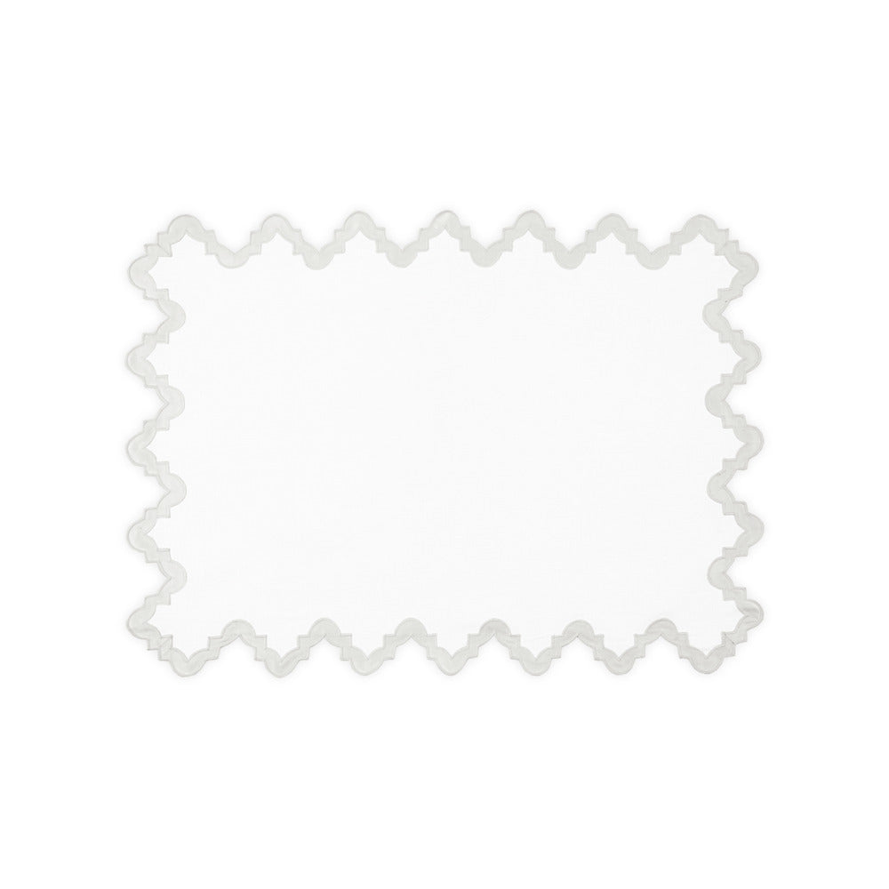 Aziza Placemat set of 4 Silver