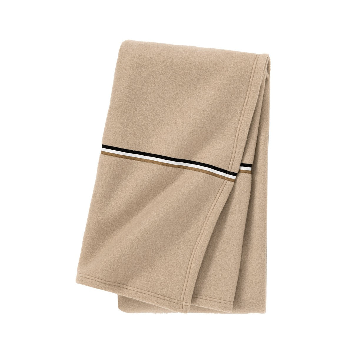 B Linea Fleece Throw by Yves Delorme 1