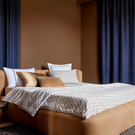 B Monogram Bed Collection by Yves Delorme