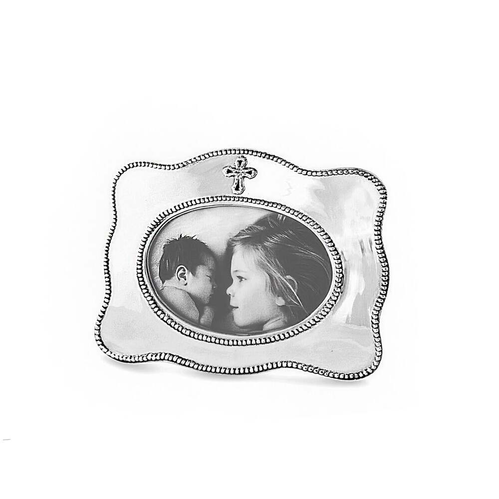 Baby Cross 4" x 6" Frame Horizontal by Beatriz Ball 1