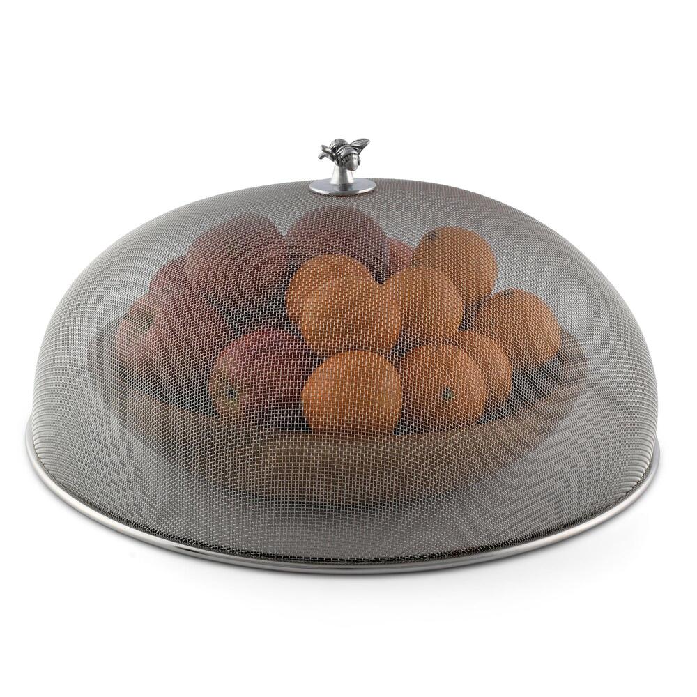 Bee 16" Diameter Stainless Mesh Picnic Cover by Arthur Court Designs 1
