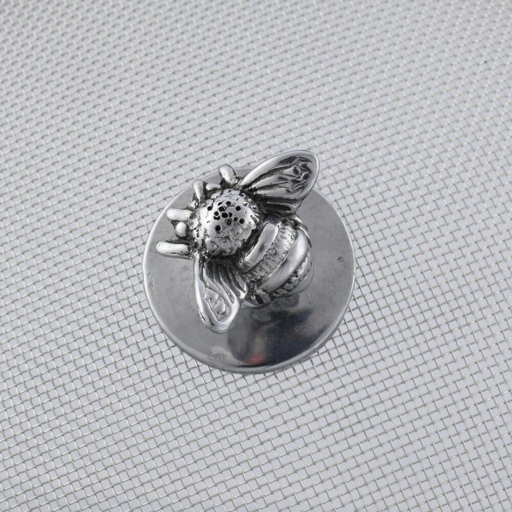 Bee 16" Diameter Stainless Mesh Picnic Cover by Arthur Court Designs 2