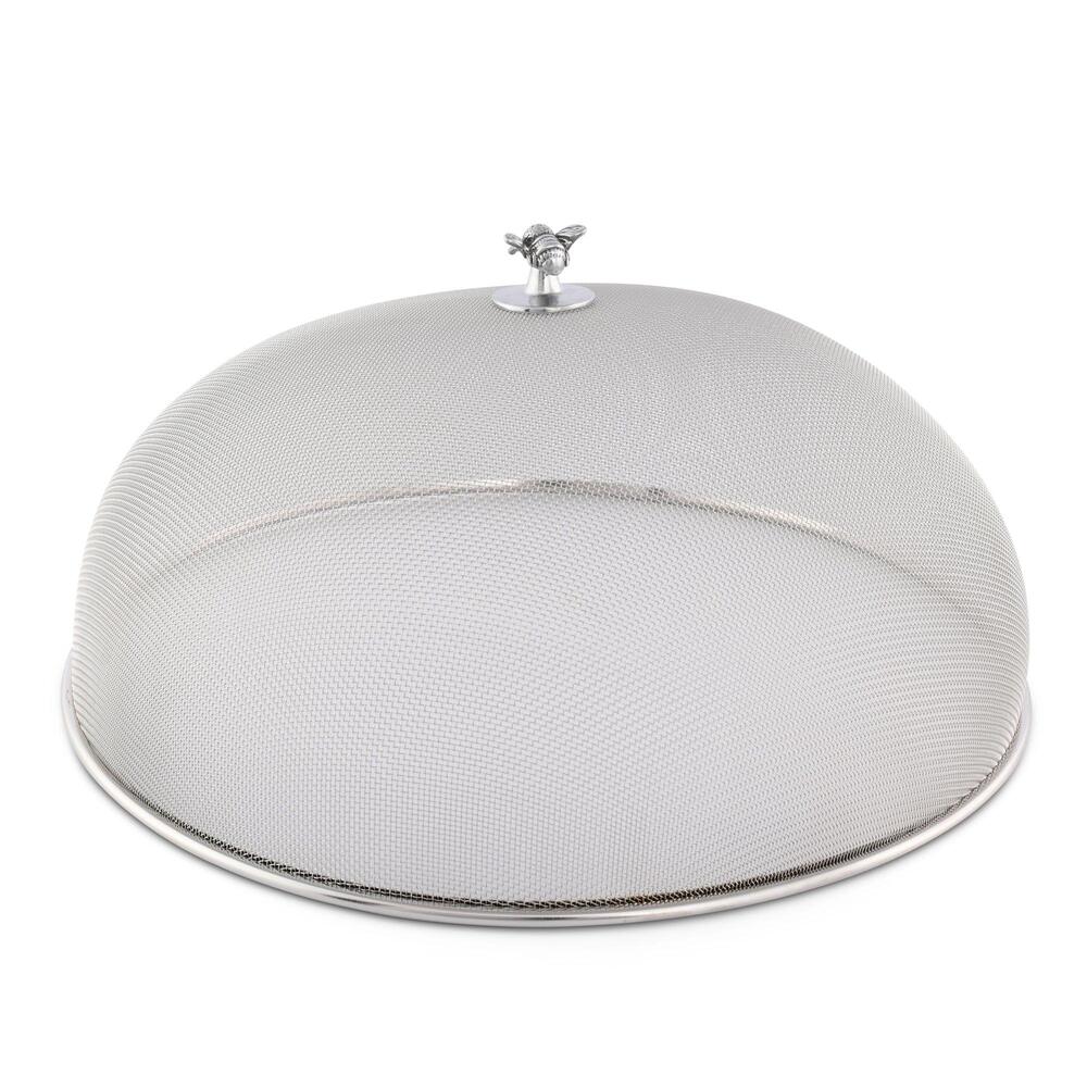 Bee 16" Diameter Stainless Mesh Picnic Cover by Arthur Court Designs