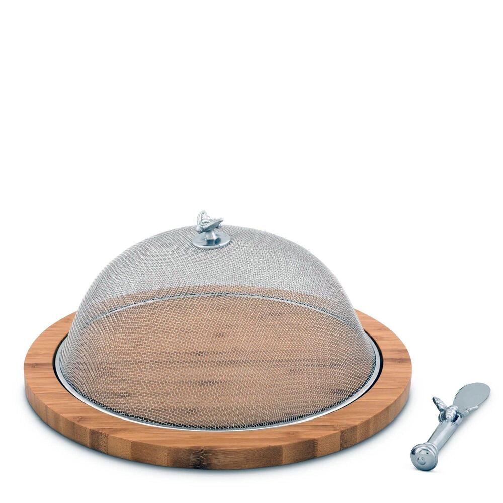 Bee 3 Piece Picnic Cheese Board / Spreader by Arthur Court Designs 2
