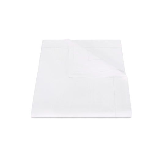 Bergamo Hemstitch Duvet Cover White