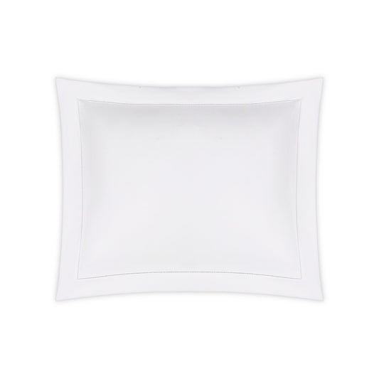 Bergamo Hemstitch Sham White Standard