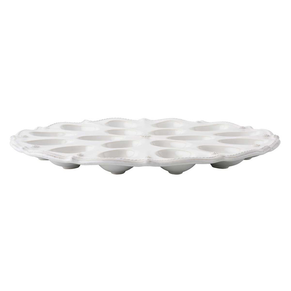 Berry and Thread Whitewash Deviled Egg Platter by Juliska Additional Image 2