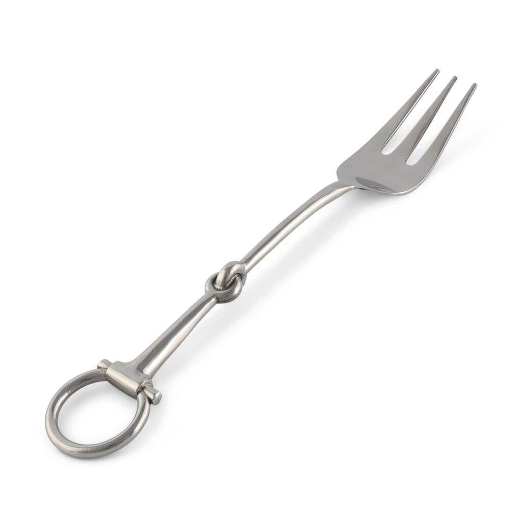 Bit Serving Fork - Stainless Steel Matt Silver by Vagabond House