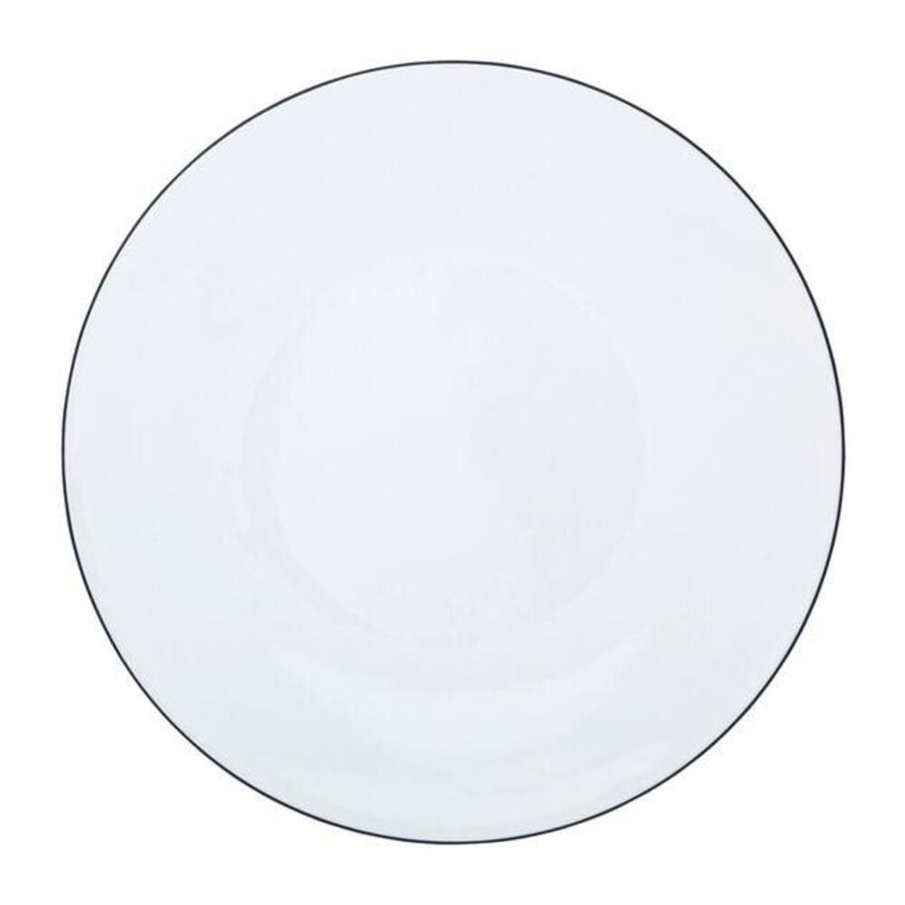 Black Monk Buffet Plate by Raynaud