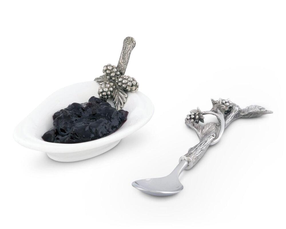 Blackberry Jam Server / Spoon Rest by Vagabond House 1