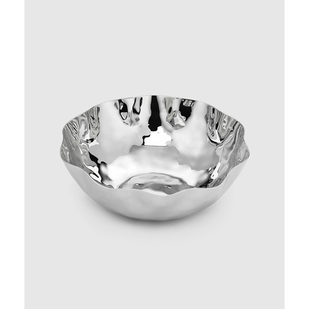 Blossom Free Form Stainless Bowl 8" by Mary Jurek Design