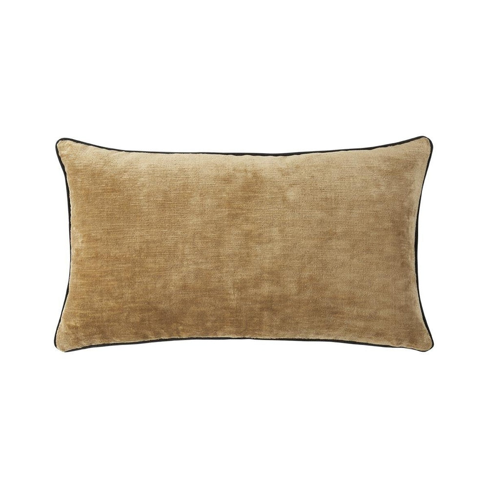 Boromee Decorative Pillow by Yves Delorme - Daim (Wheat) 79