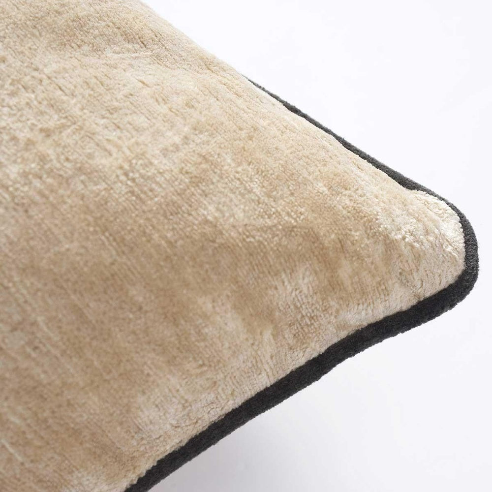 Boromee Decorative Pillow by Yves Delorme - Grege  49