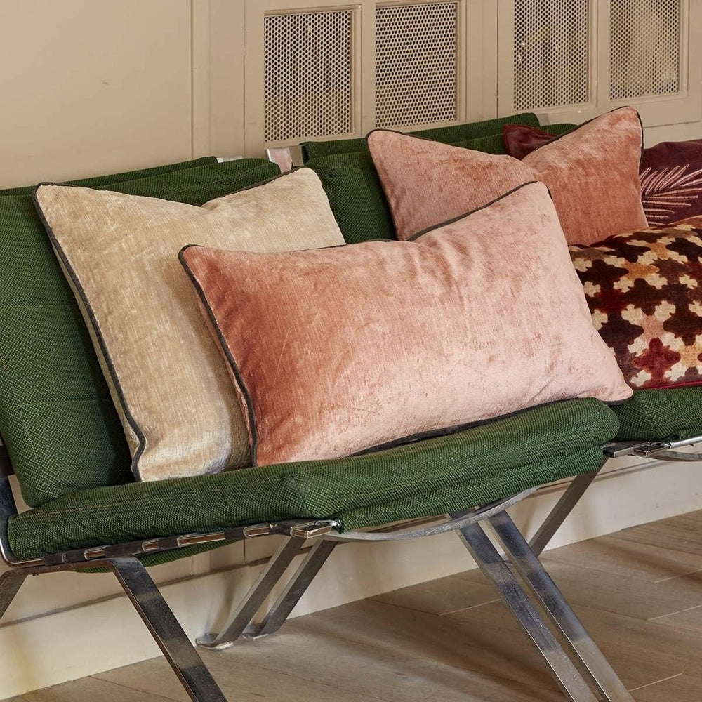 Boromee Decorative Pillow by Yves Delorme - Grege 53