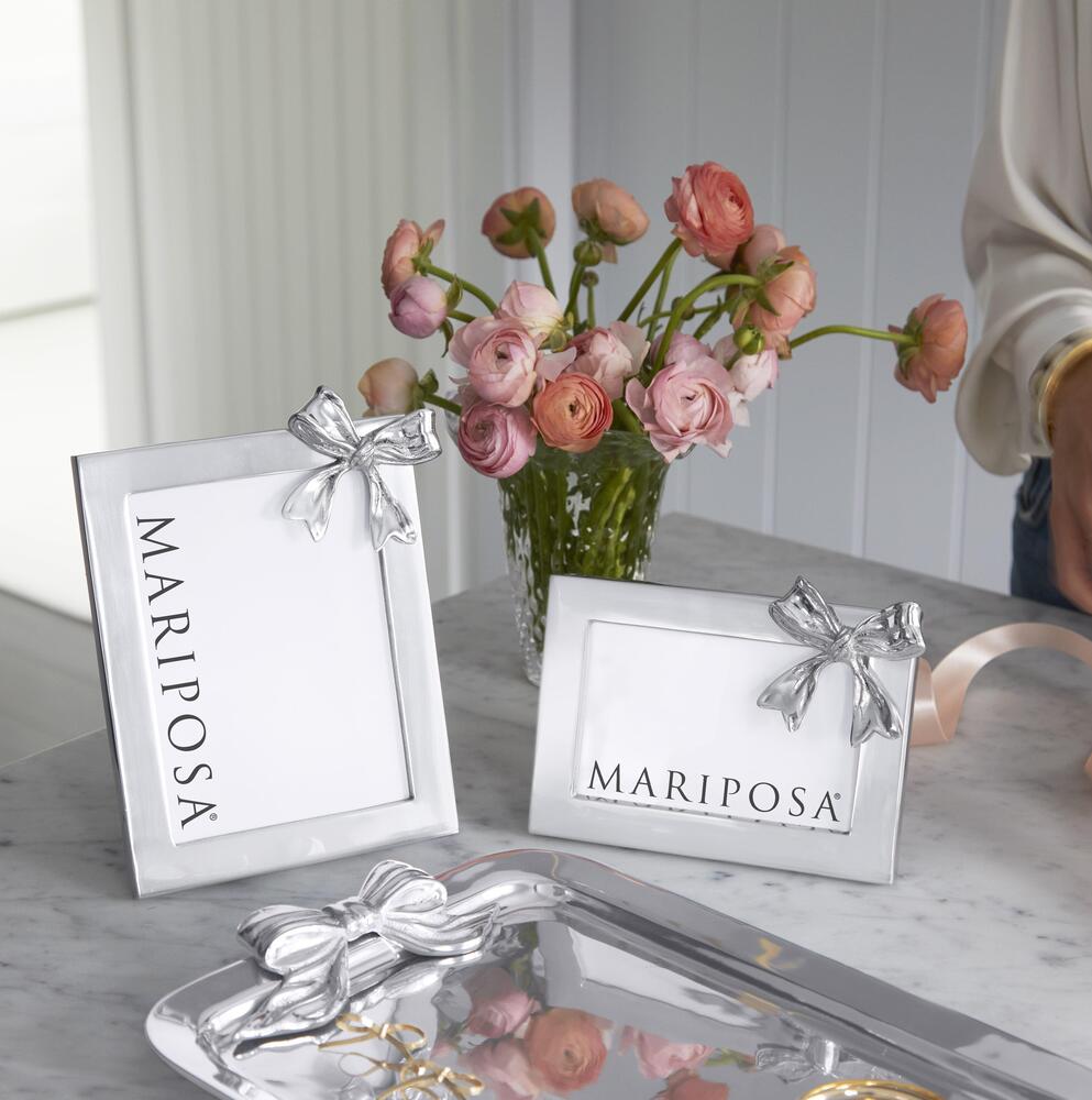 Bow Horizontal Picture Frame by Mariposa 2