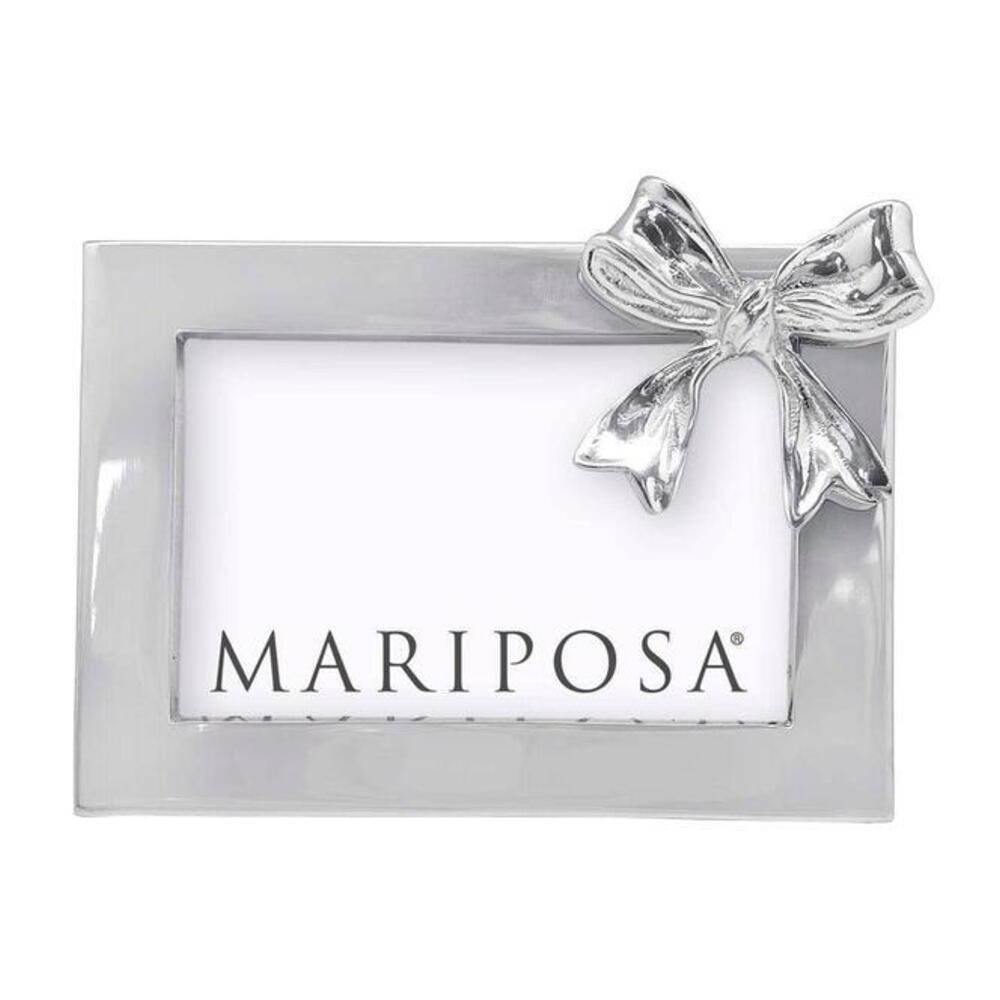 Bow Horizontal Picture Frame by Mariposa