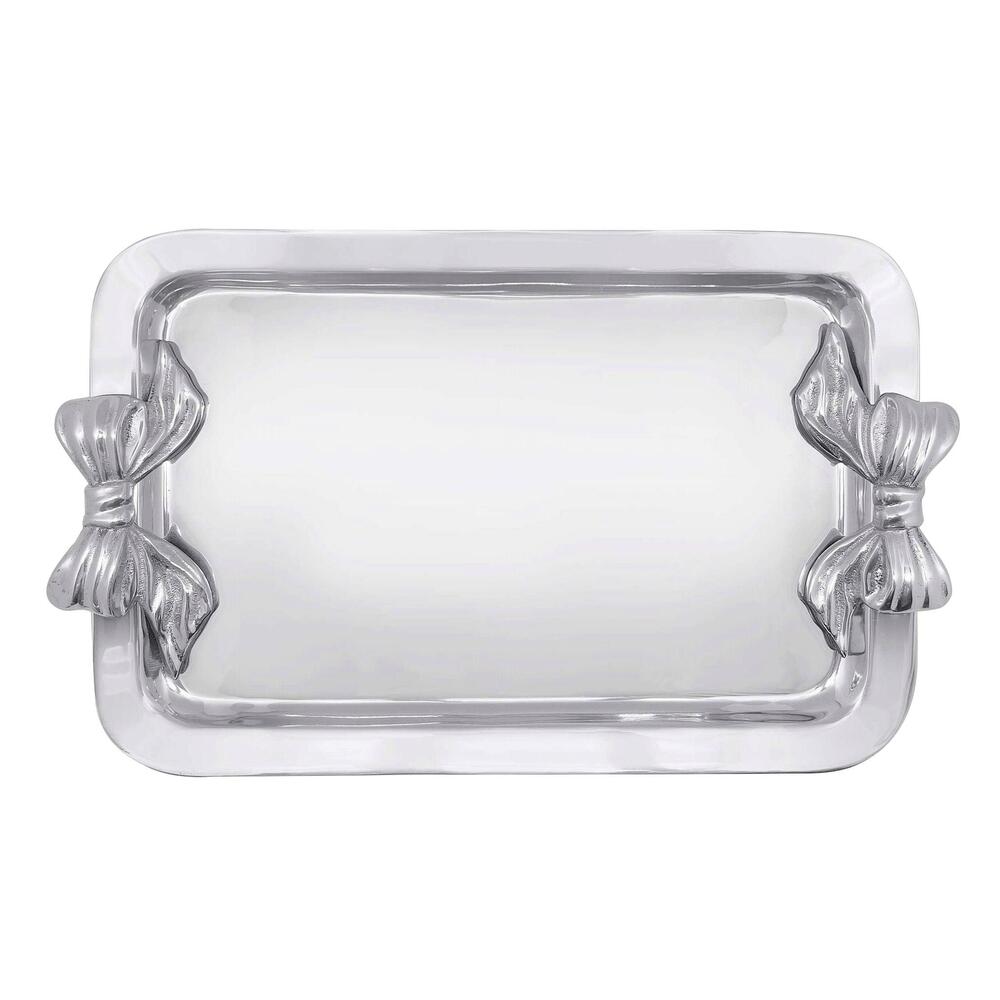 Bow Rectangular Tray by Mariposa