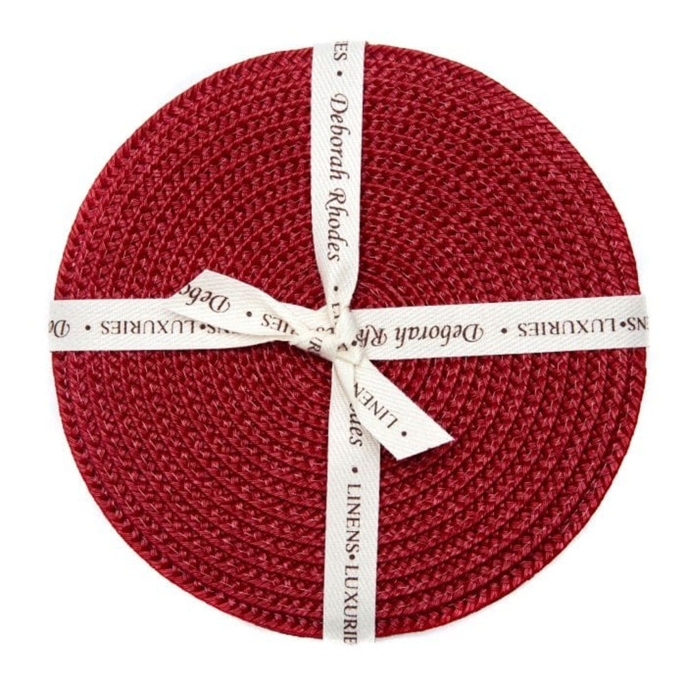 Braided Coasters Set of 4 by Deborah Rhodes