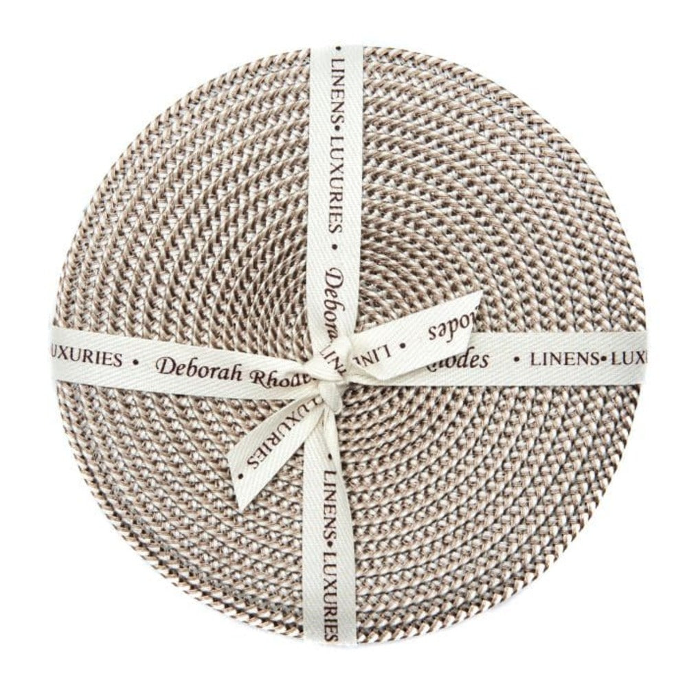 Braided Coasters Set of 4 by Deborah Rhodes