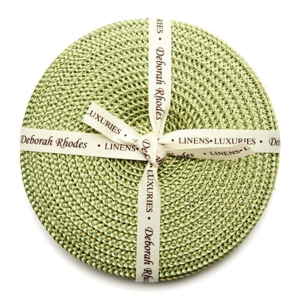 Braided Coasters Set of 4 by Deborah Rhodes