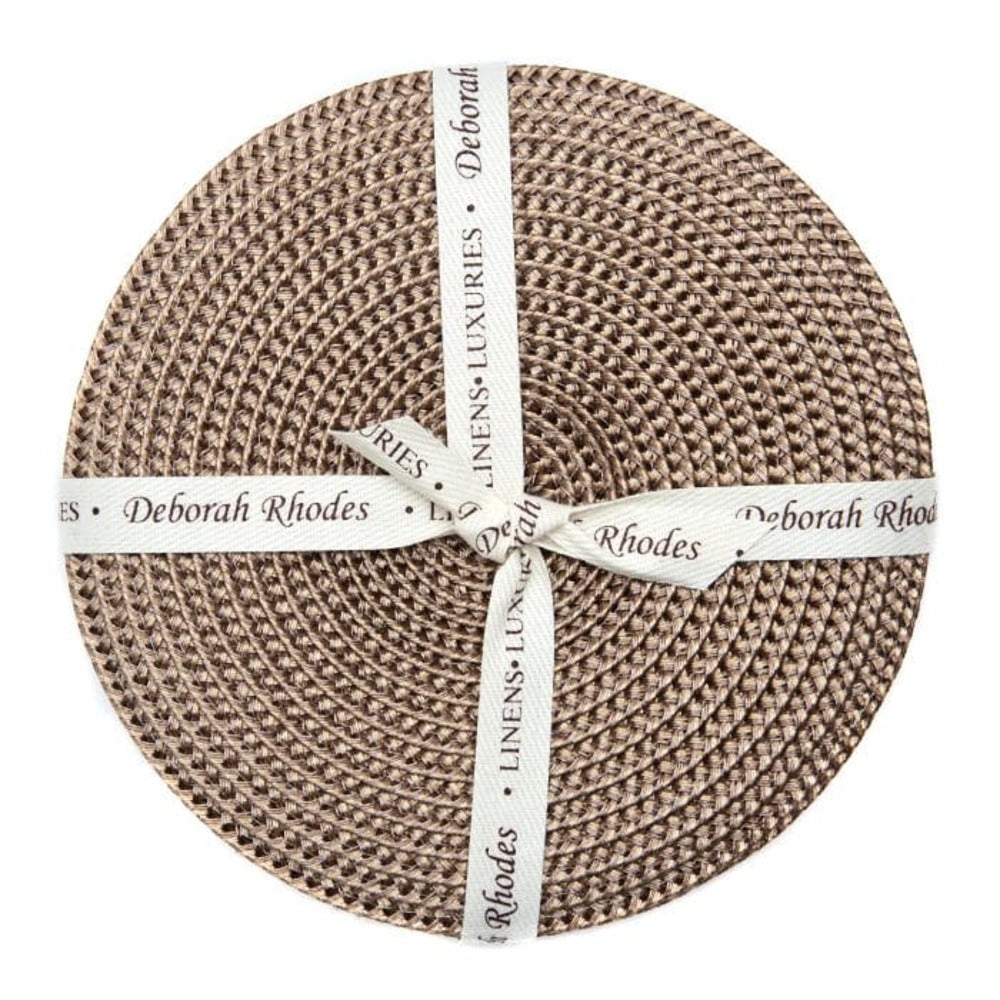 Braided Coasters Set of 4 by Deborah Rhodes