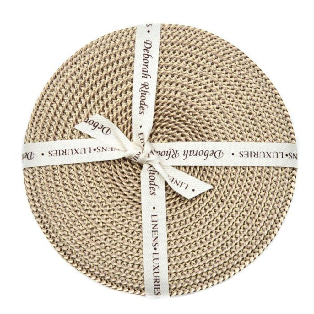 Braided Coasters Set of 4 by Deborah Rhodes