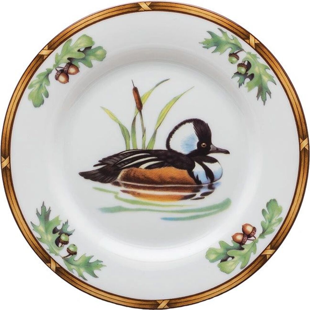 Bread Hooded Merganser Game Birds by Julie Wear