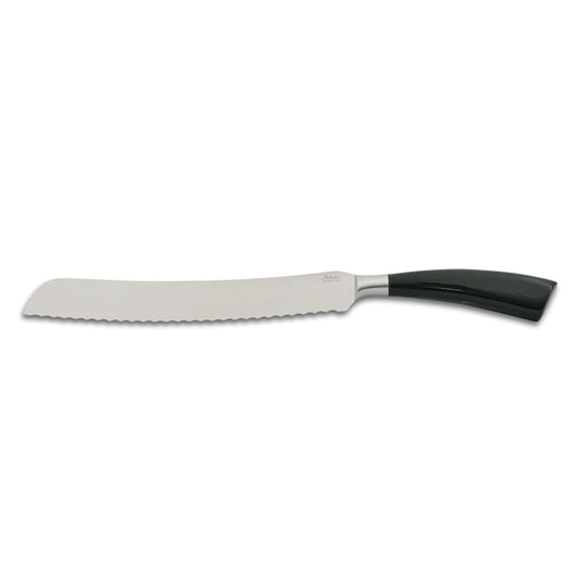 Bread Knife with Buffalo Horn Handle by Saladini