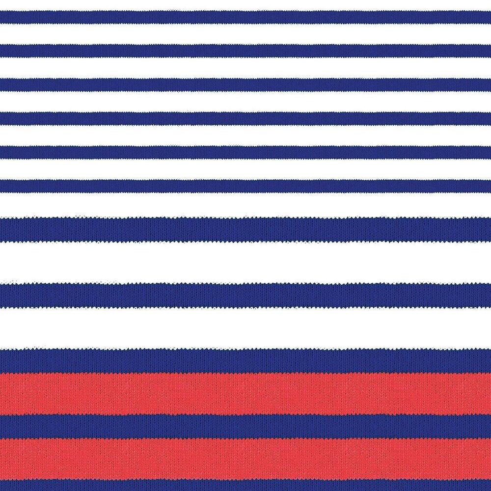 Breton Stripe Cocktail Napkin By Caspari by Mariposa