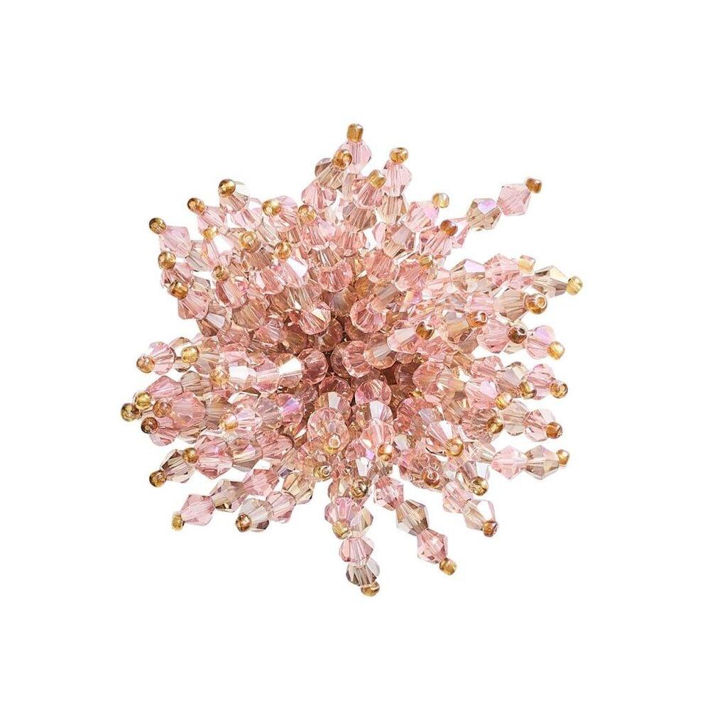 Brilliant Napkin Ring - Set of 4 Blush by Kim Seybert 4